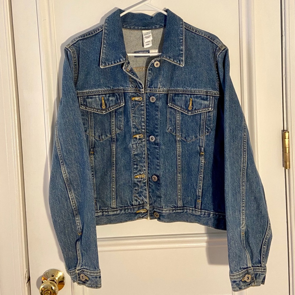 Vintage Boxy Blue Denim Jacket